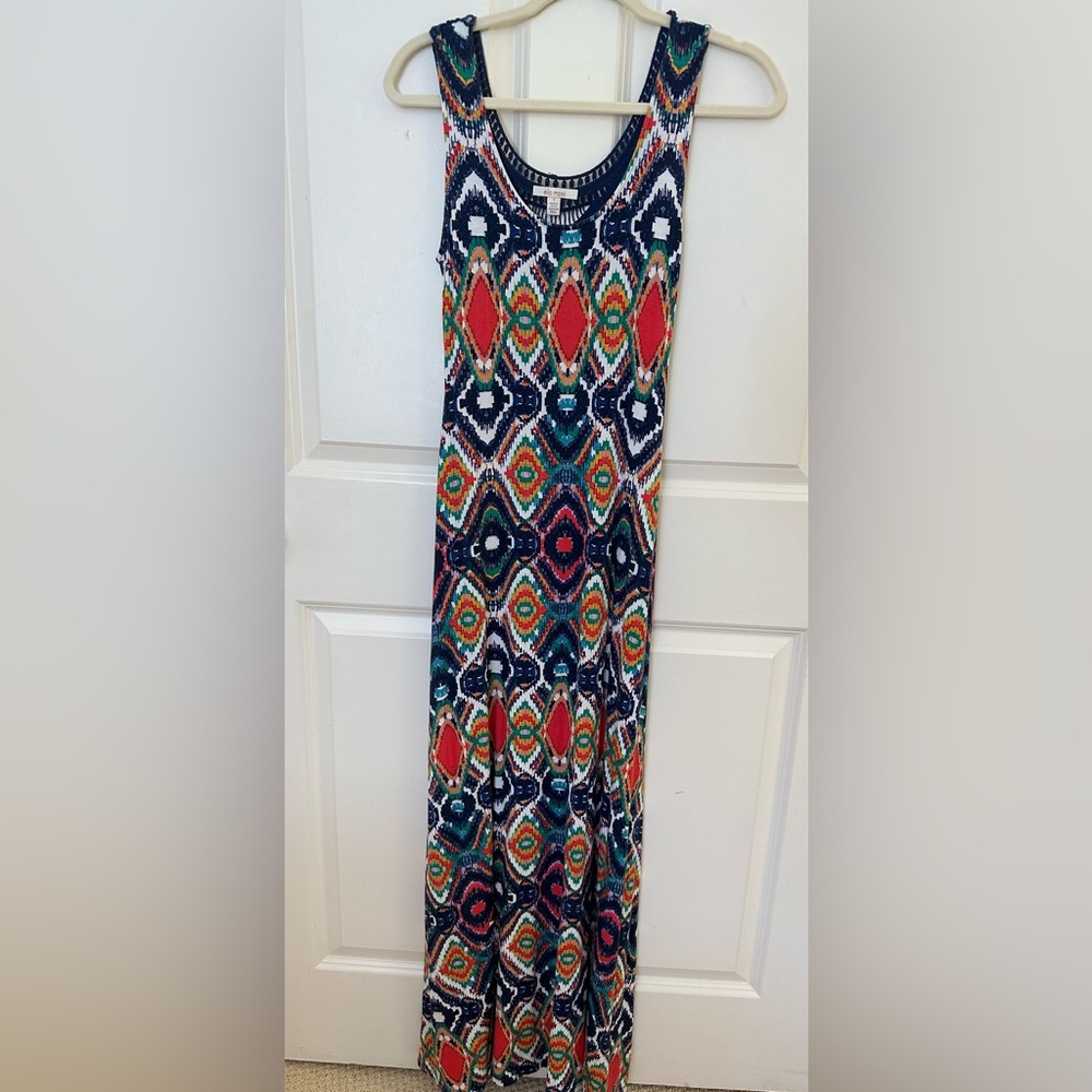 Ella Moss, Size Small, Multi Color Pattern, Maxi … - image 1